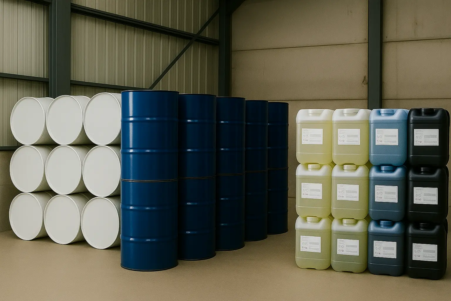 Industrial Chemicals Warehouse.